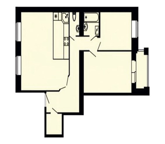 планировка квартиры 80 м2